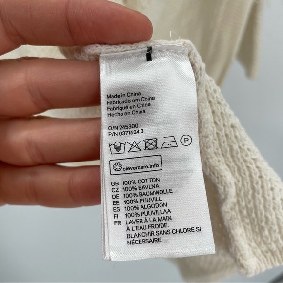 H&M Coachella Boho Cream Cardigan - Picture 12 of 12